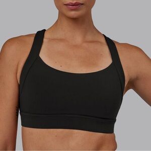 LSKD Advance Sports Bra in Pirate Black